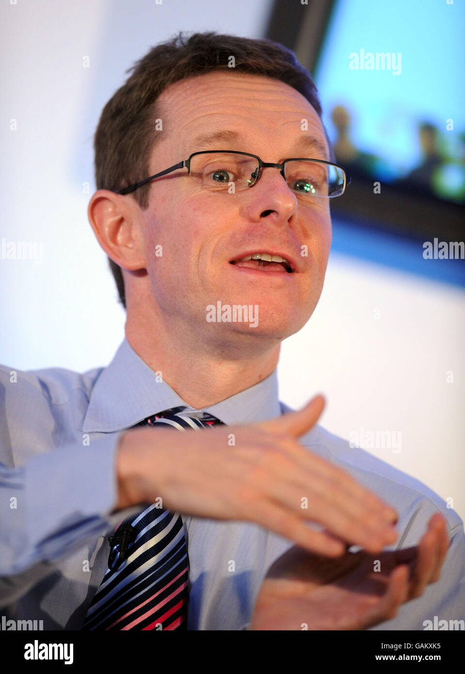 Managing director of john lewis oxford street hires stock photography