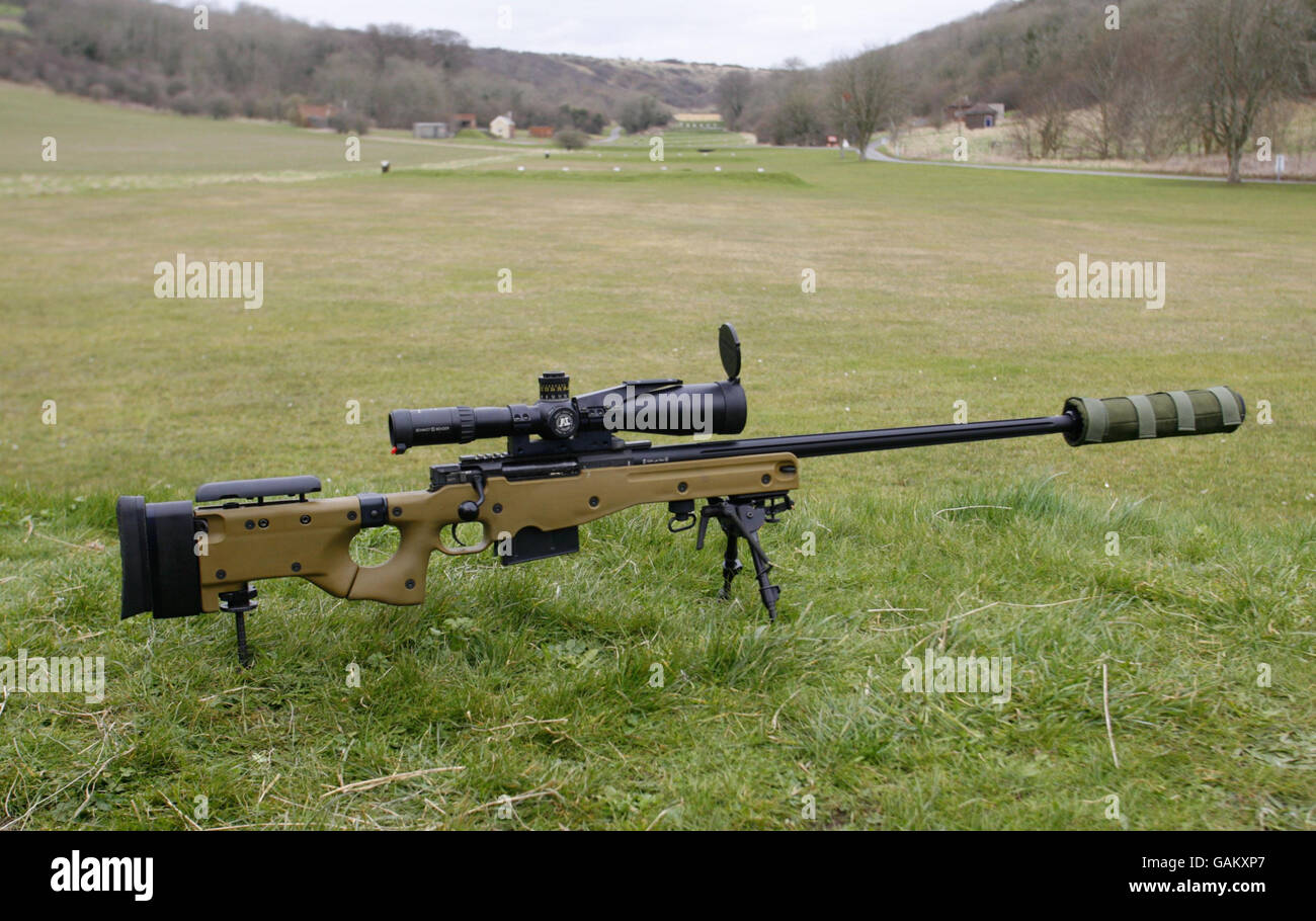 New sniper rifle unveiled Stock Photo