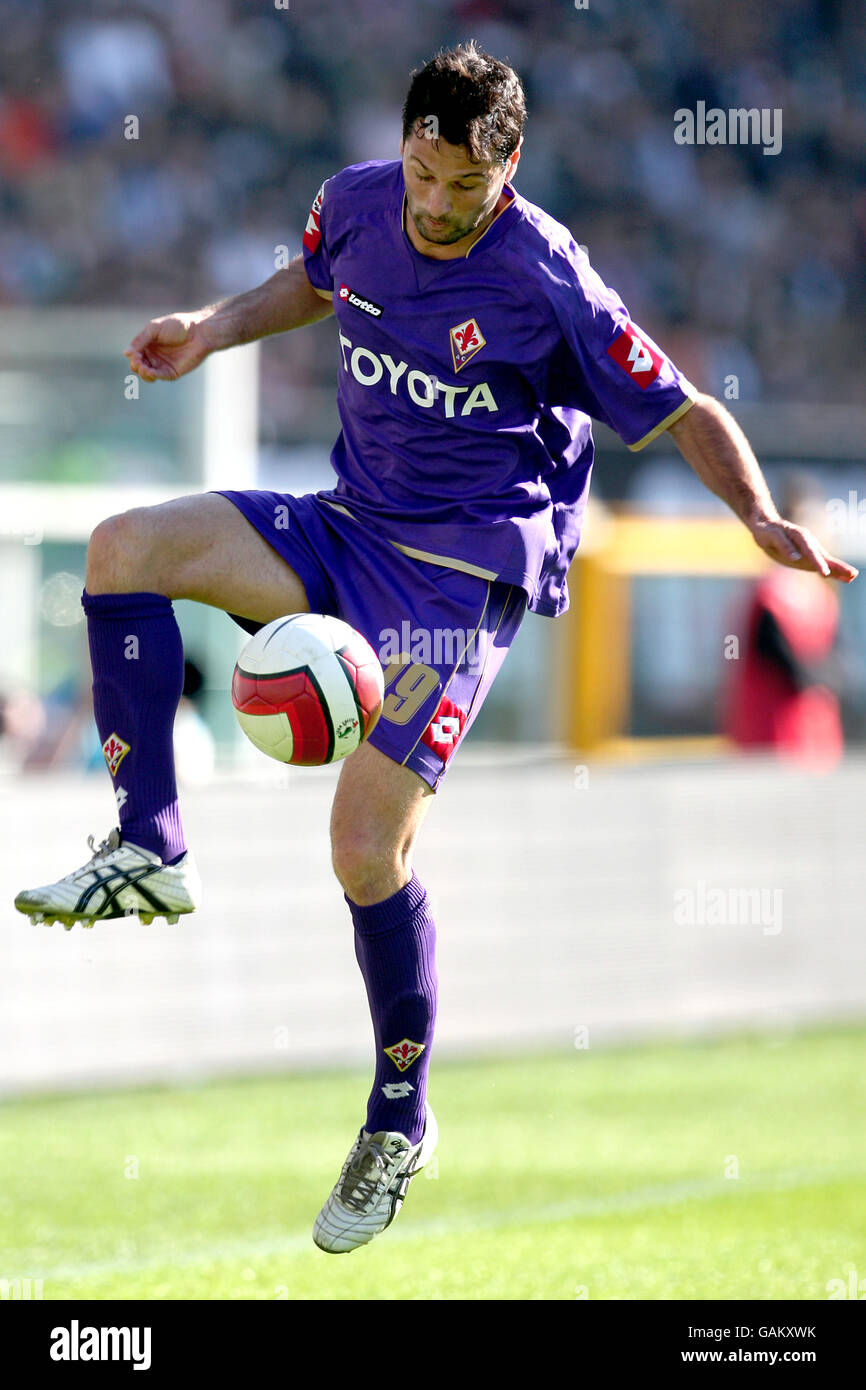 Soccer - Italian Serie A - Juventus v Fiorentina - Stadio Olimpico Grande Torino Stock Photo