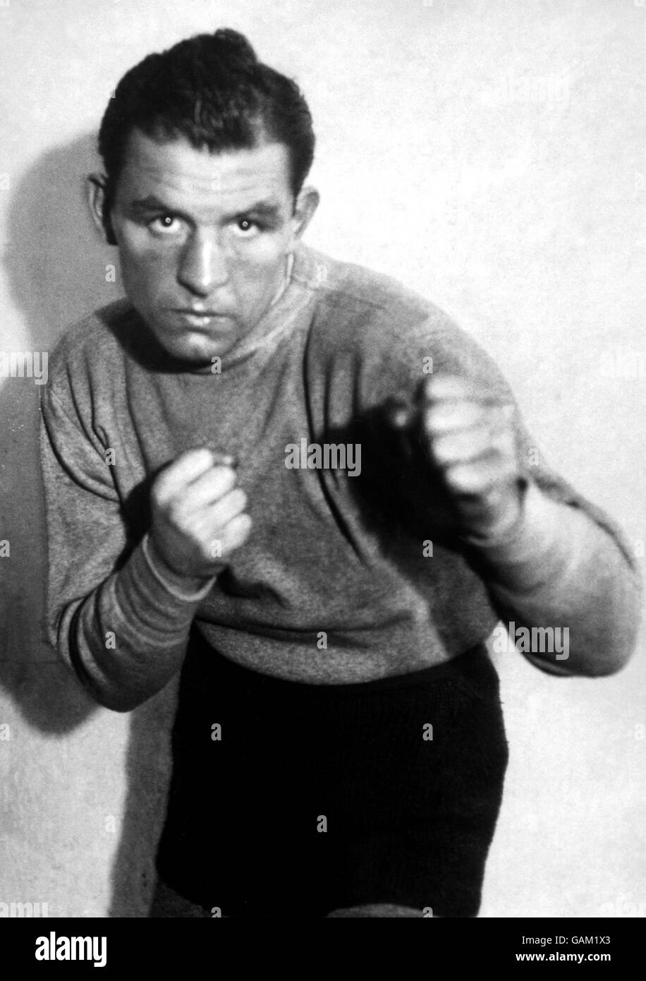 Boxing. Jack 'Kid' Berg Stock Photo