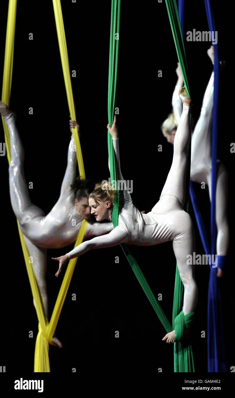 The opening ceremony of the UCI Track World Championships Stock Photo Alamy