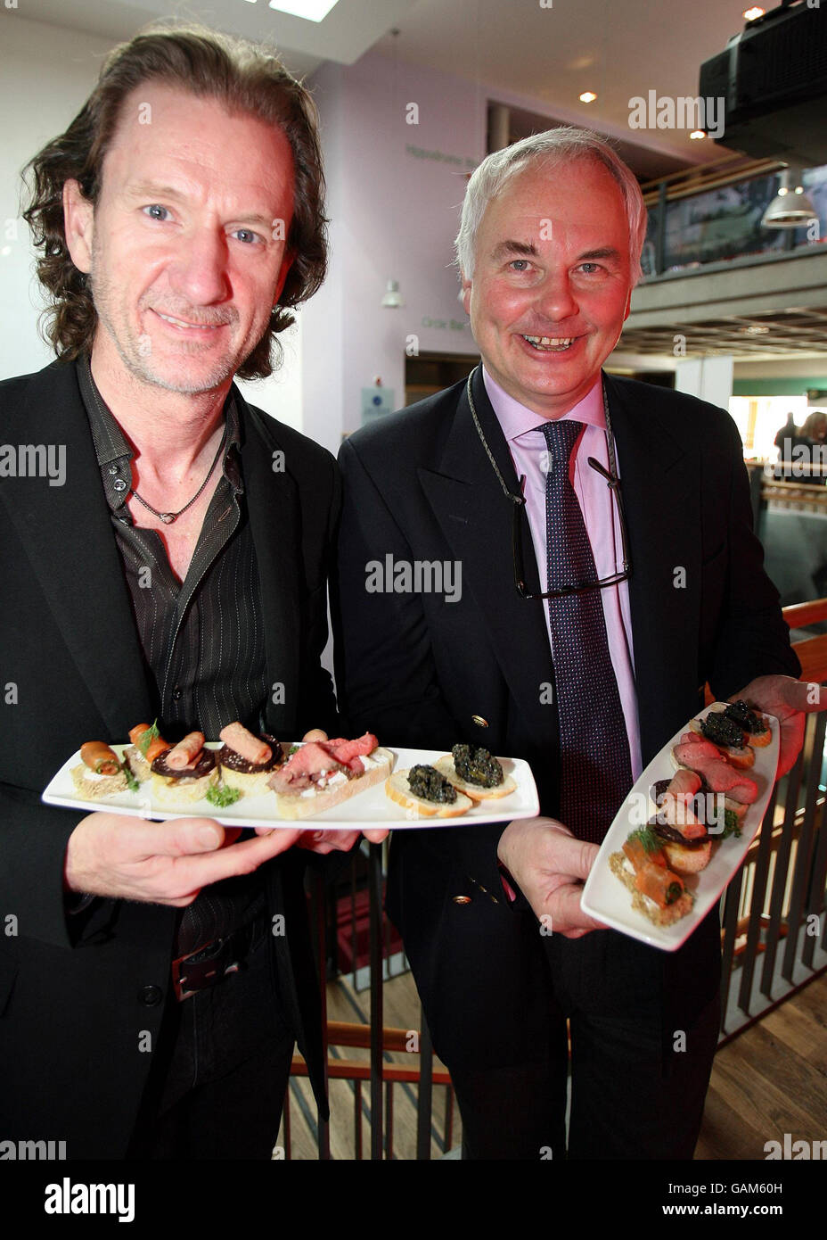 Celebrity Chef Paul Rankin (left) with Taste of Ulster Chairman Nick
