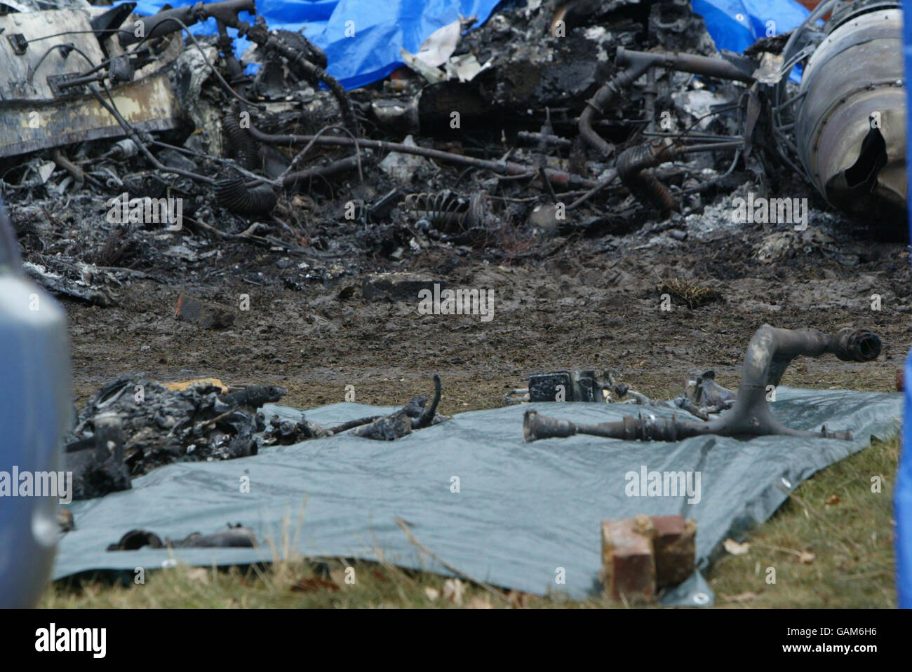 Kent plane crash Stock Photo Alamy