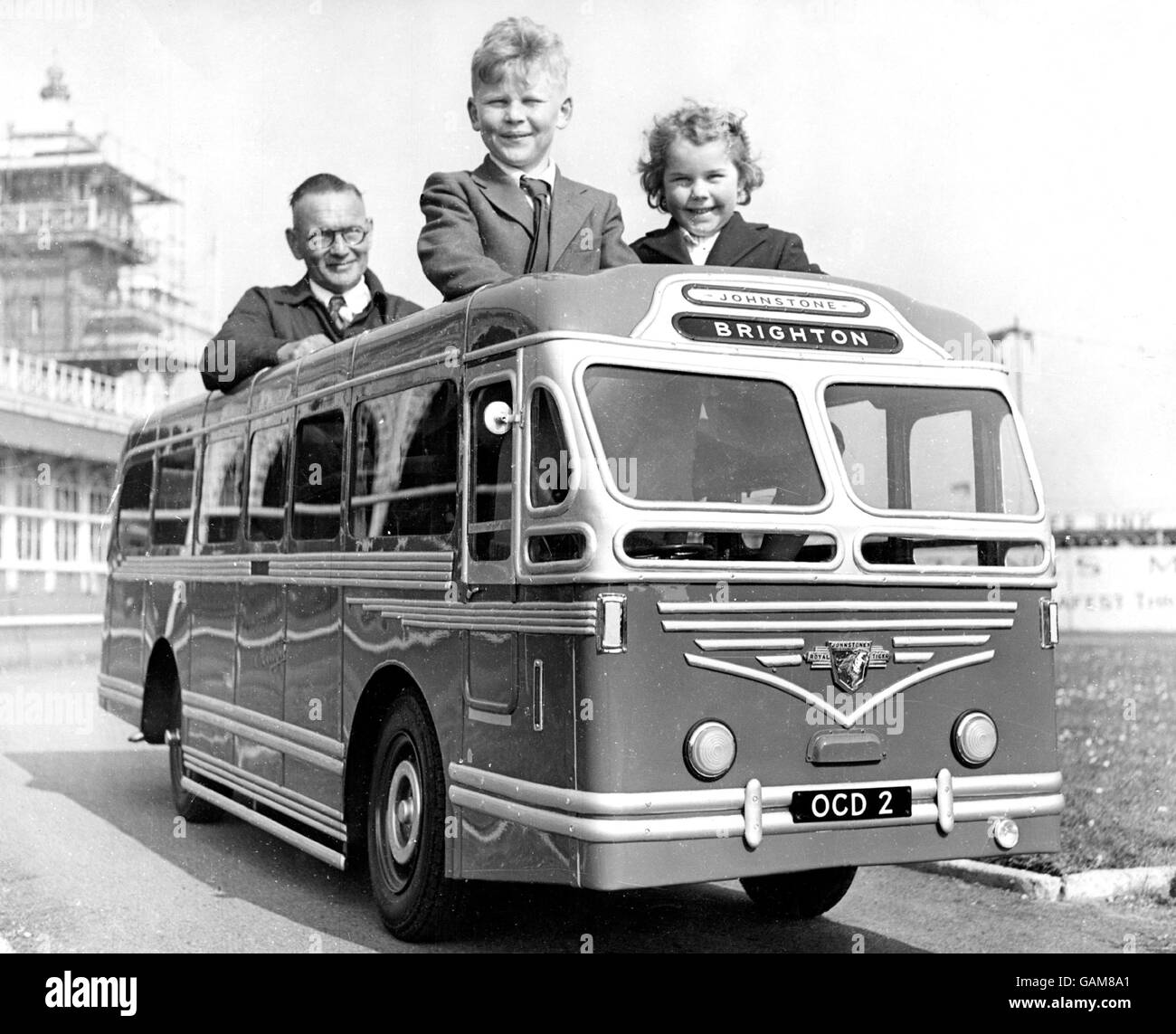 UK Holidays - Brighton, 1954 Stock Photo