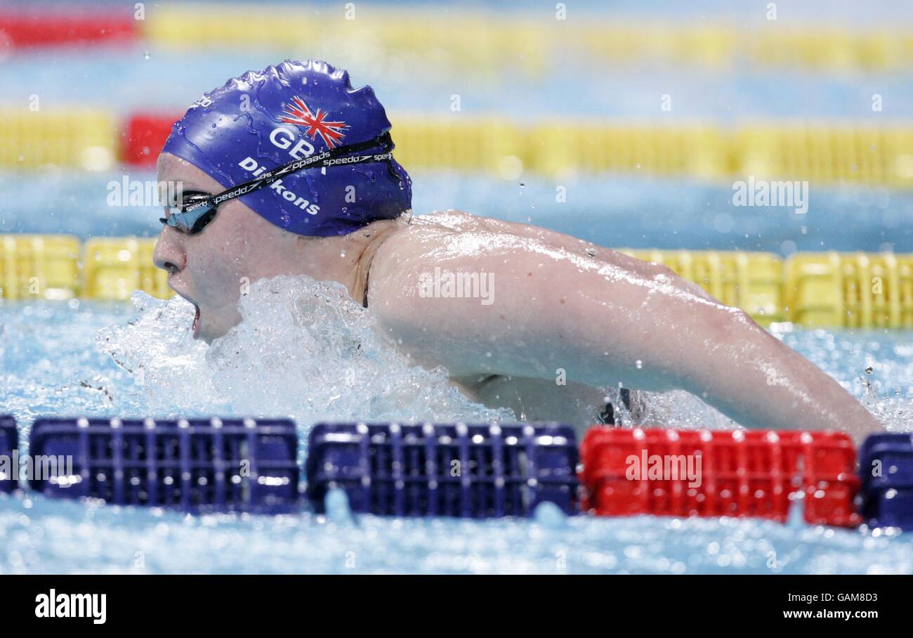 Swimming 9th FINA World Swimming Championships 2008 MEN Arena Stock