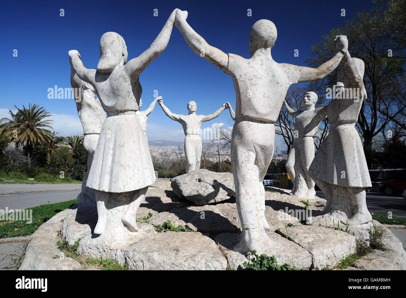 Parc de montjuic hi-res stock photography and images - Alamy