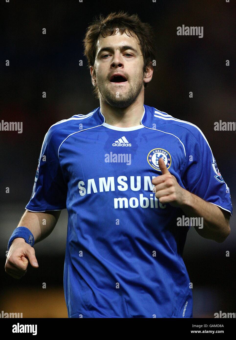 Soccer - Barclays Premier League - Chelsea v Derby - Stamford Bridge. Joe Cole, Chelsea Stock Photo