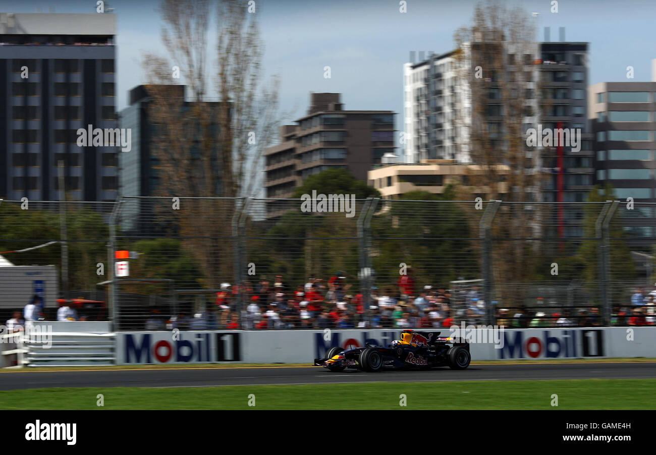 Formula One Motor Racing - Australian Grand Prix - Qualifying - Albert Park Stock Photo