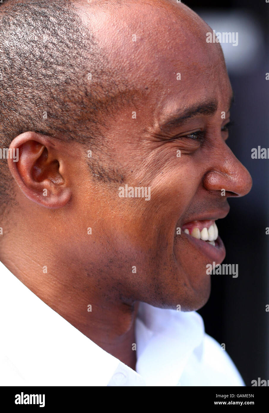 Formula One Motor Racing - Australian Grand Prix - Qualifying - Albert Park. Anthony Hamilton, father of Lewis Hamilton during qualifying at Albert Park, Melbourne, Australia. Stock Photo