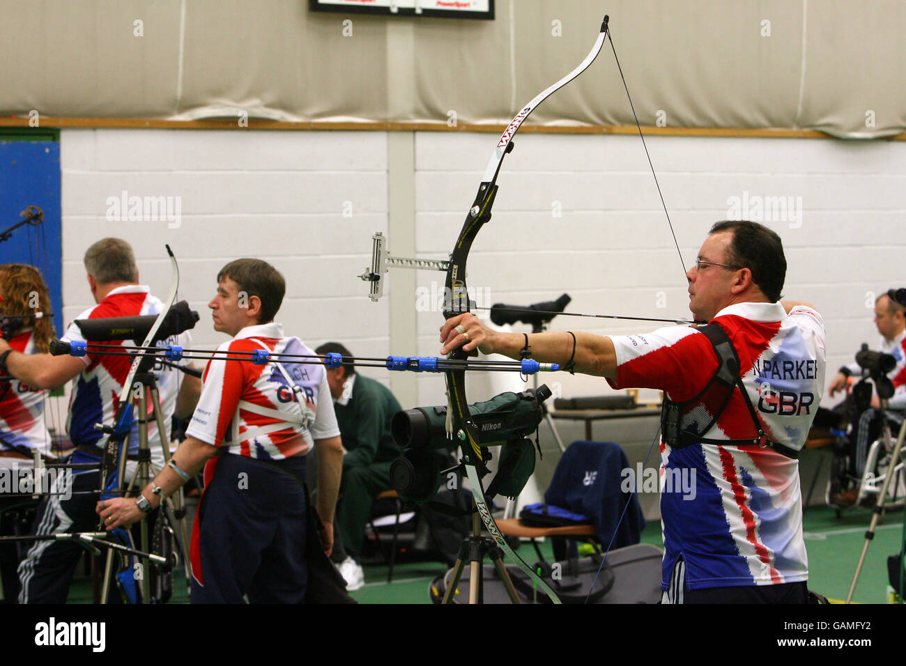 Archery British Paralympic Association Training Lilleshall