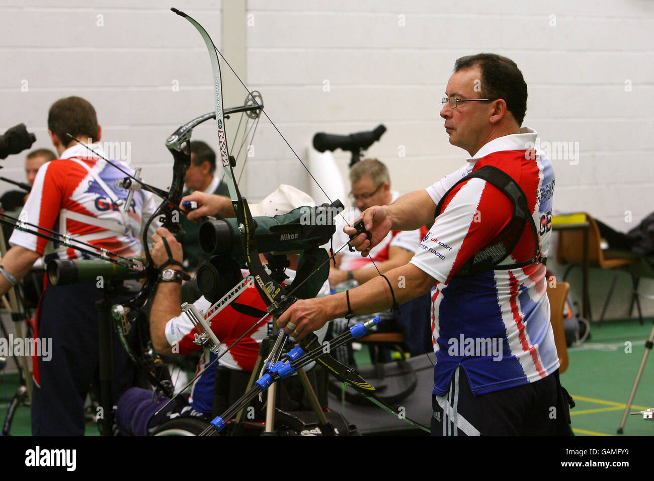 Archery British Paralympic Association Training Lilleshall