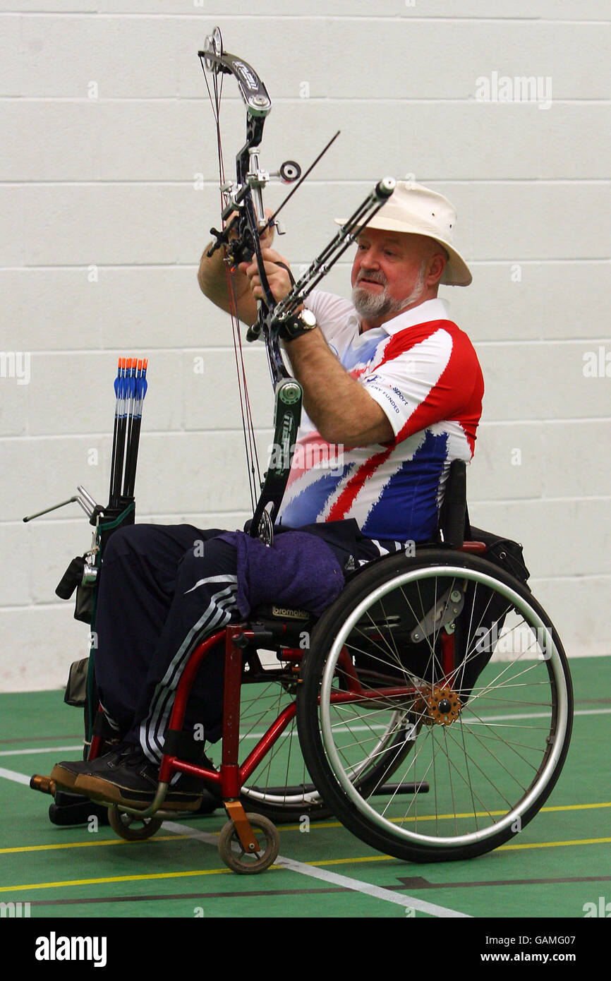 Archery British Paralympic Association Training Lilleshall