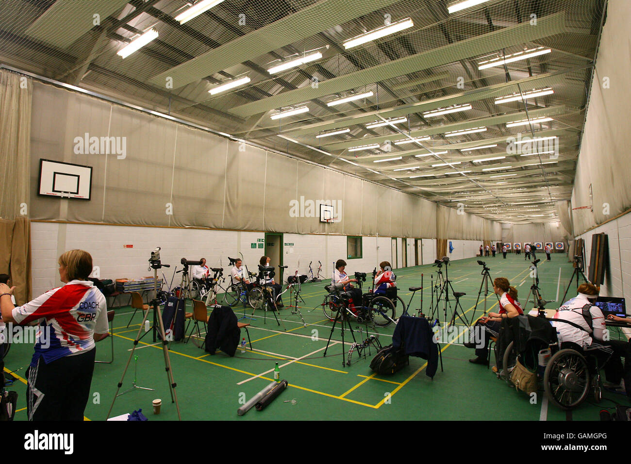 Archery British Paralympic Association Training Lilleshall