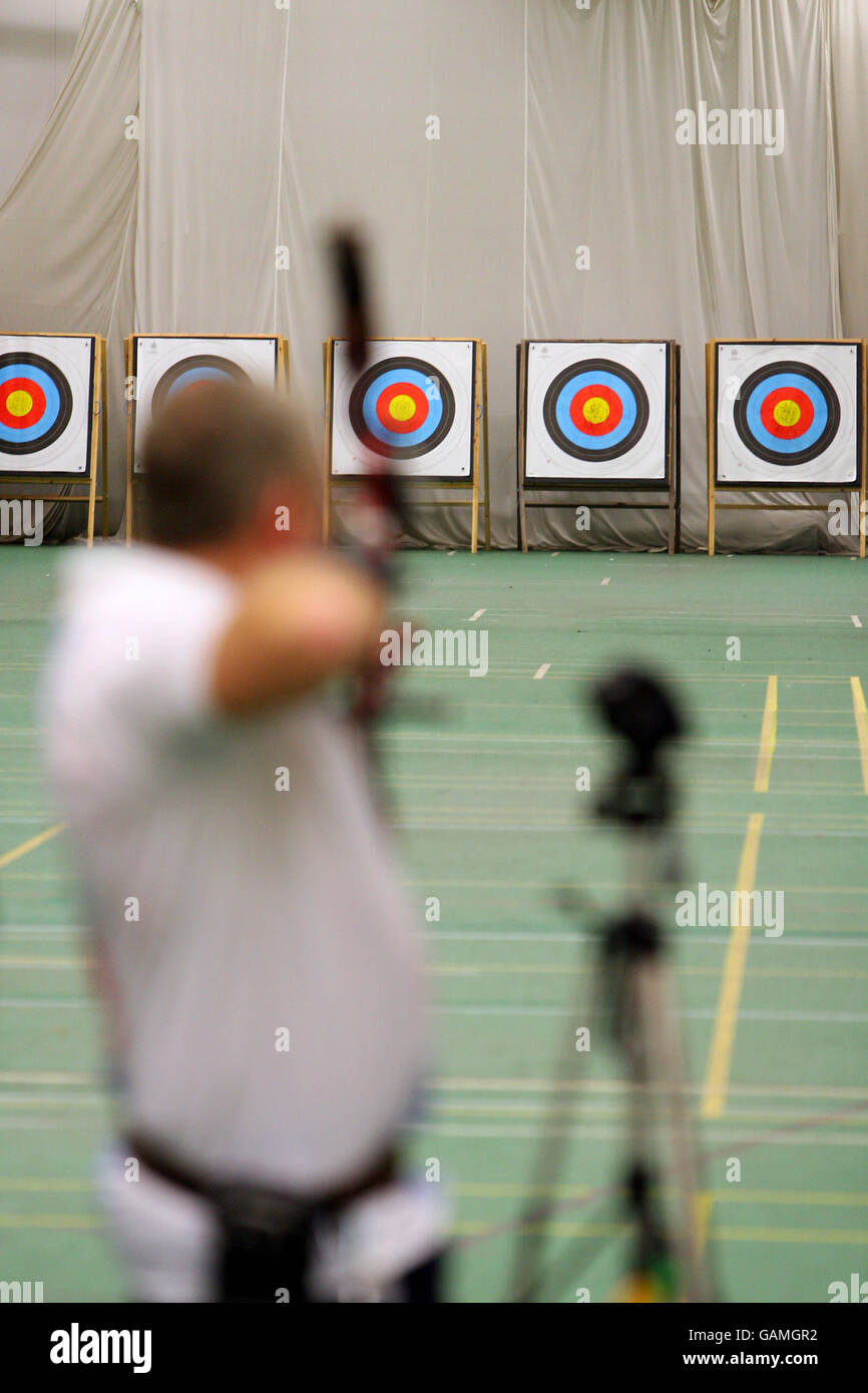 Archery British Paralympic Association Training Lilleshall