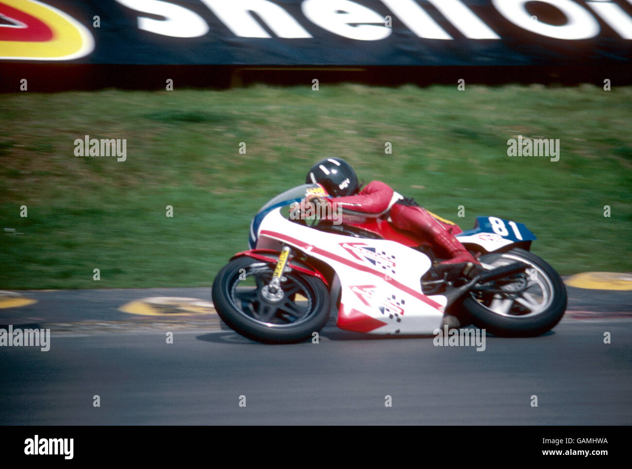 Motorcycle Racing. Damon Hill Stock Photo Alamy