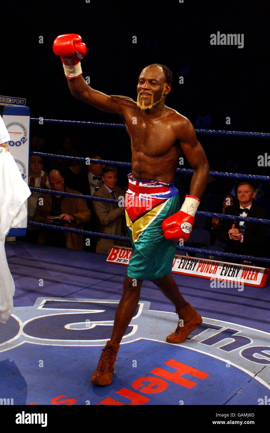 Boxing Nottingham Ice Stadium Stock Photo Alamy