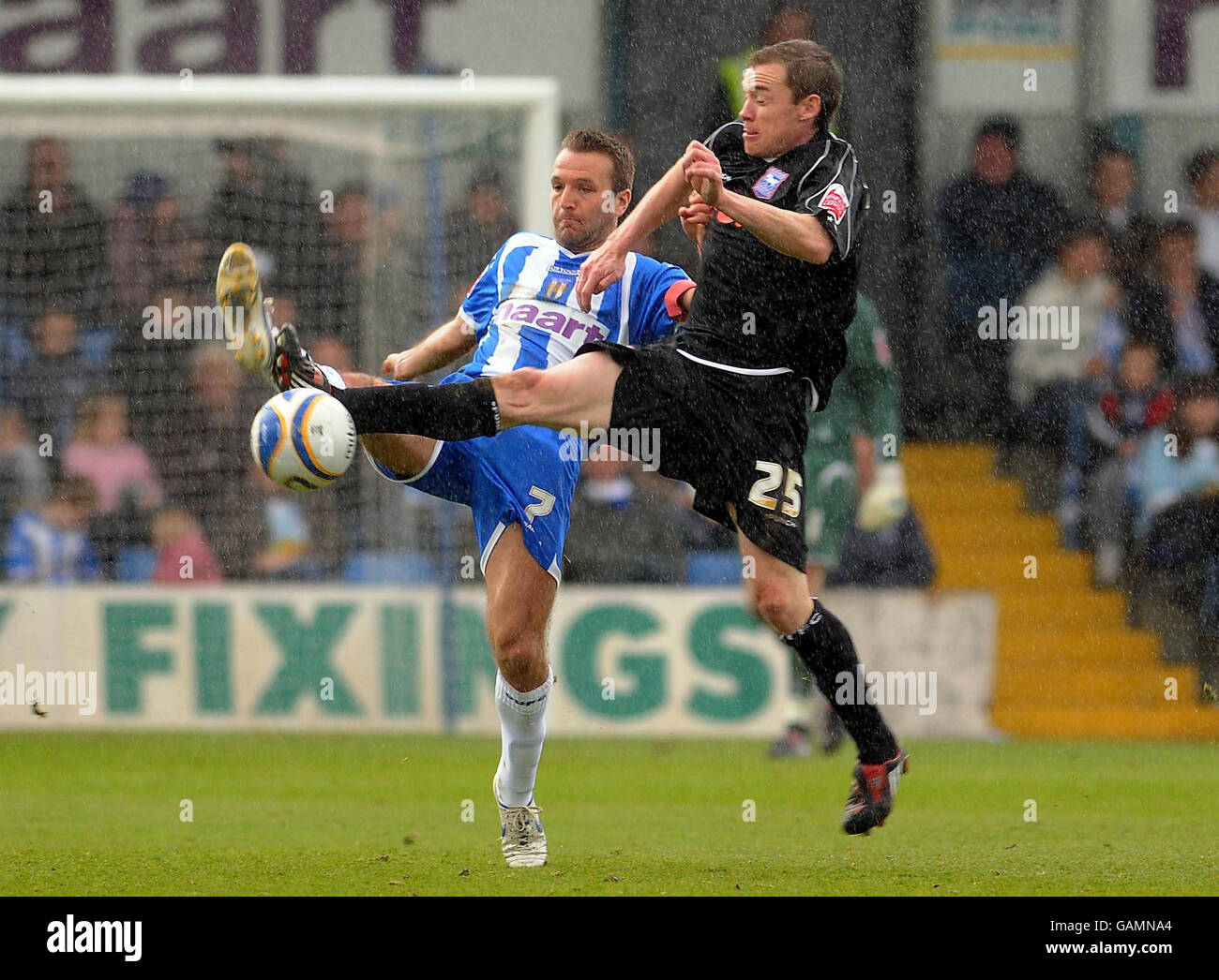 Soccer - Coca-Cola Football Championship - Colchester United v Ipswich Town - Layer Road Stock Photo