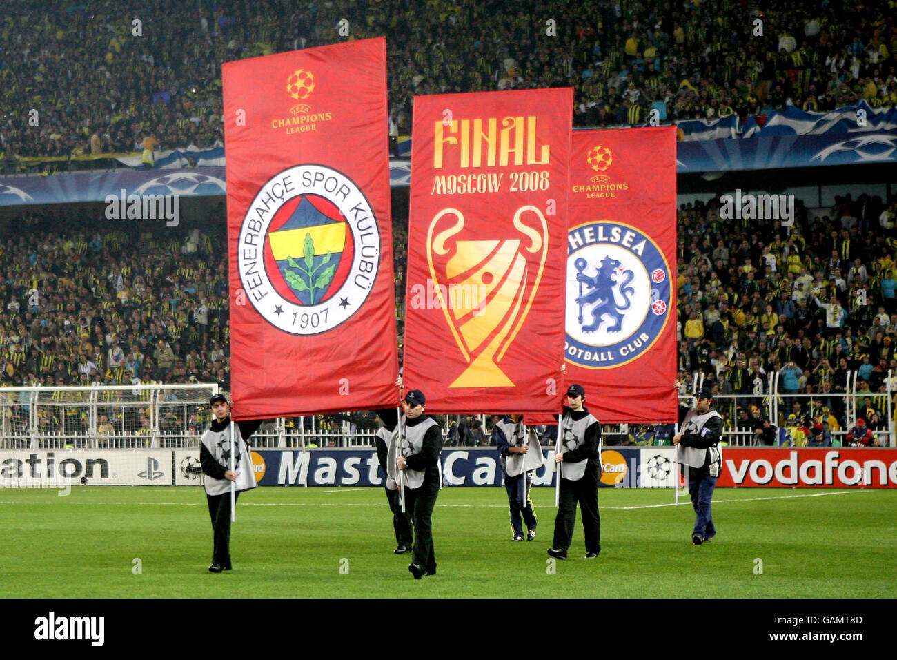 Soccer - UEFA Champions League - Quarter Final - First Leg - Fenerbahce v  Chelsea - Sukru Saracoglu Stadium Stock Photo - Alamy