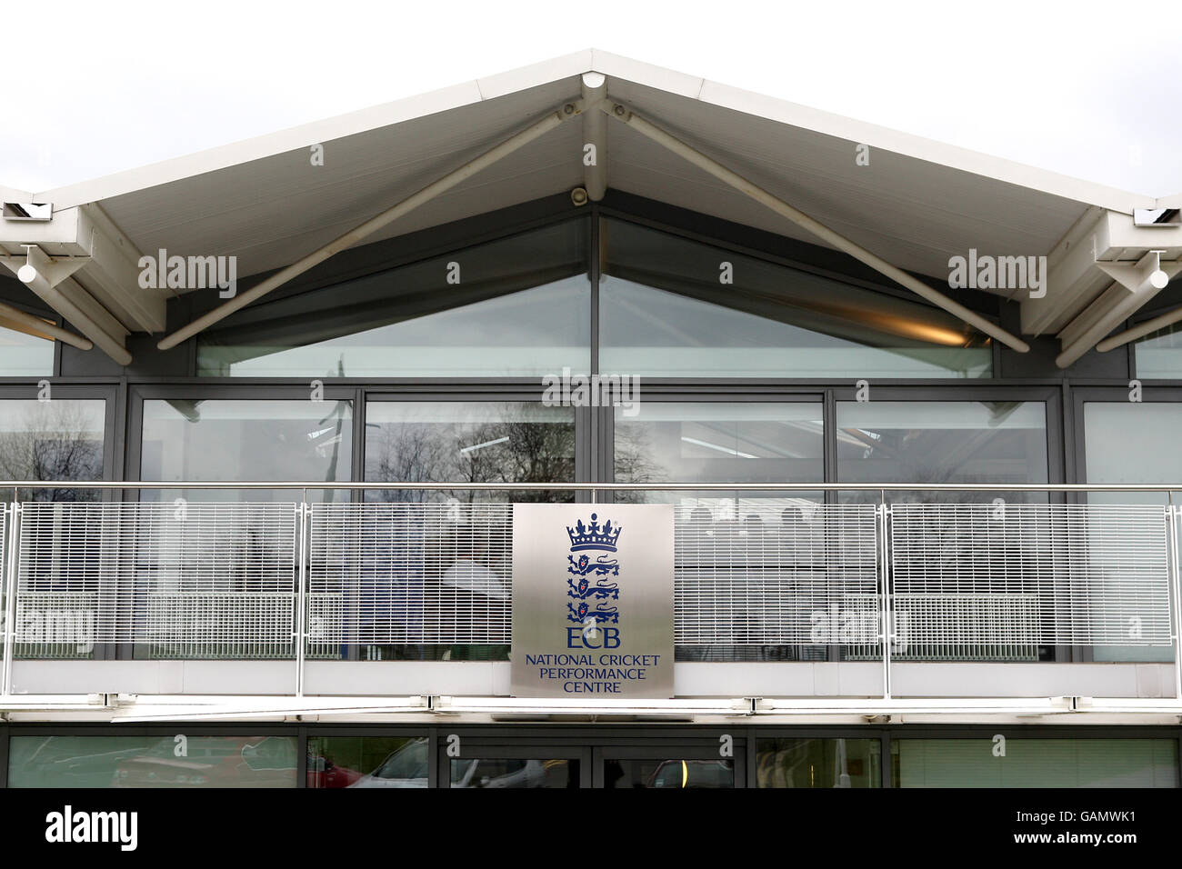 Cricket Umpires Medical Tests National Cricket Centre Stock Photo