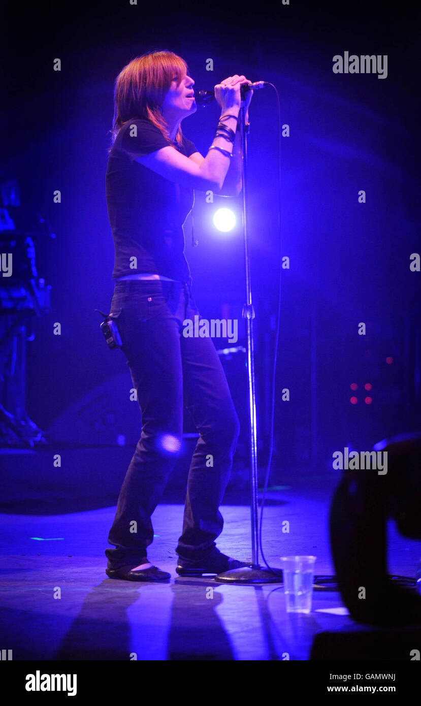 Fronted by lead singer beth gibbons hires stock photography and images