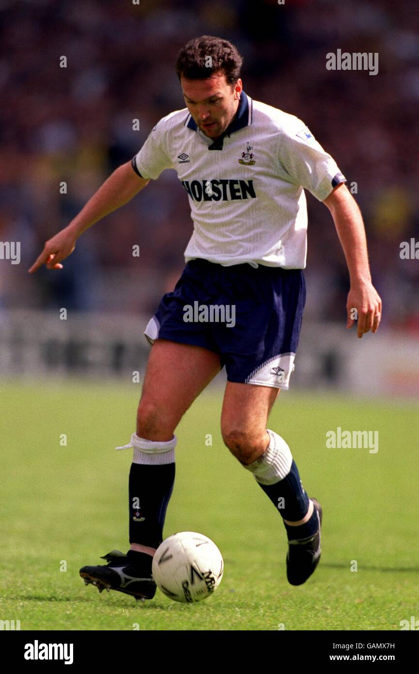 Photo Ancienne De Neil Ruddock, Joueur Tottenham Hotspur – Années 80