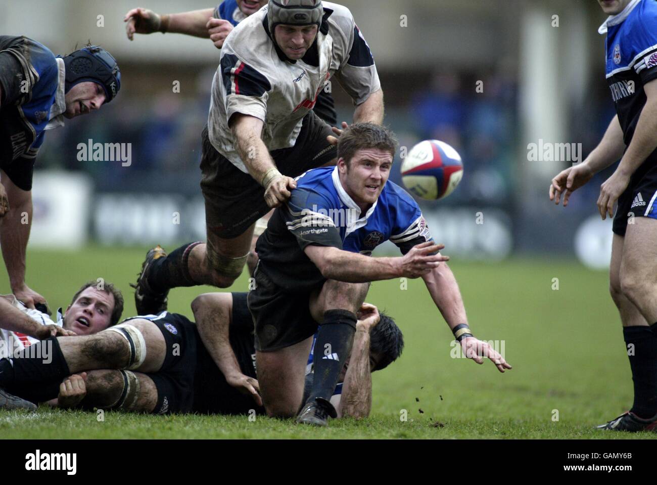 Rugby Union - Zurich Premiership - Bath v Saracens. Bath's Andy ...