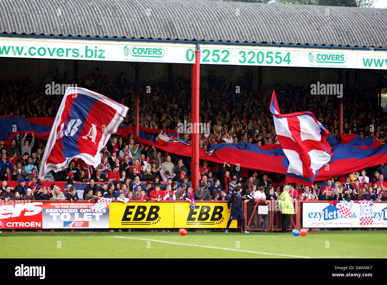 ALDERSHOT, UK. MARCH 22: Rhys Day Captain of Aldershot Town during Blue  Square Premier League between Aldershot Town and Altrincham at the  Recreation Stock Photo - Alamy