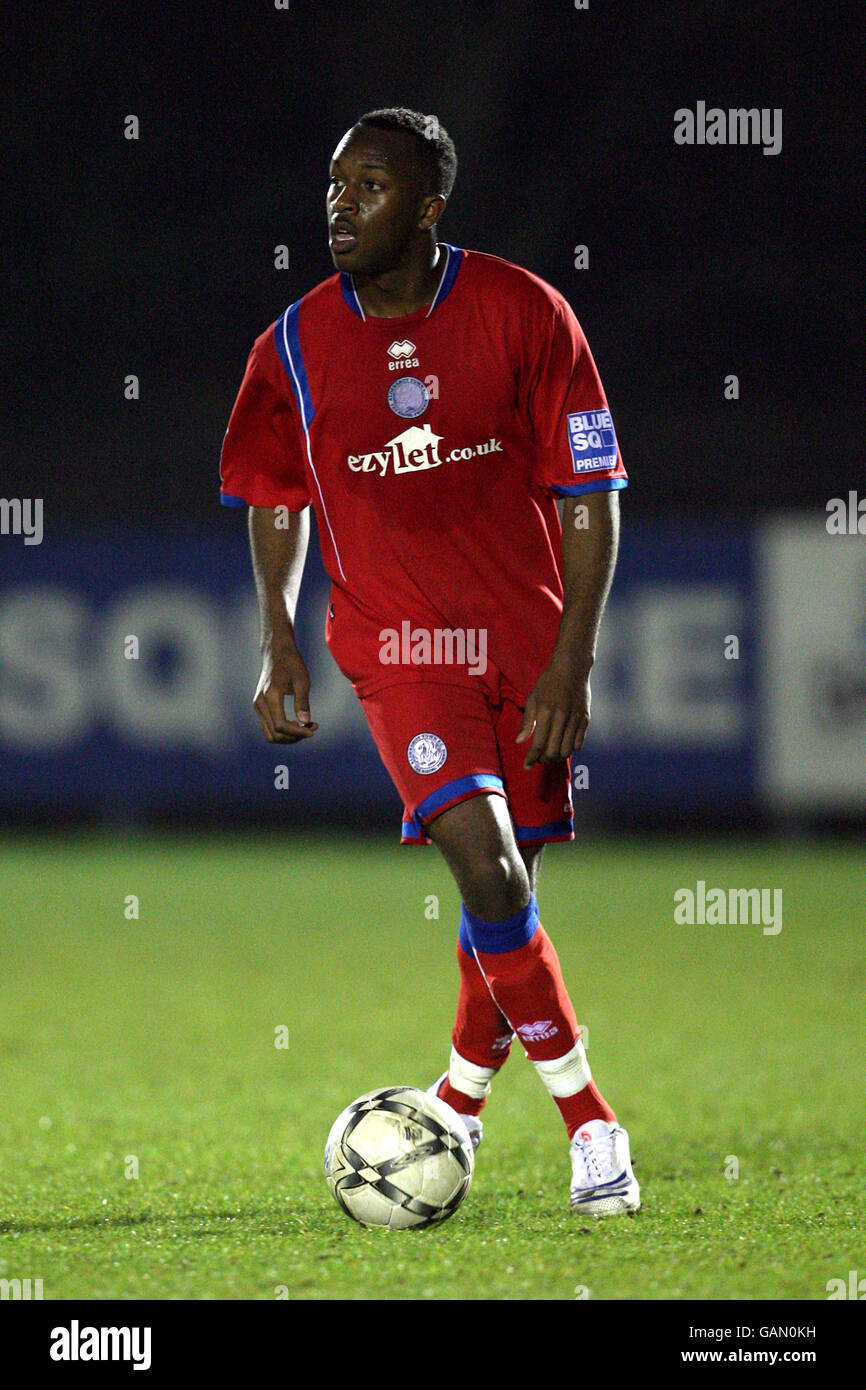 ALDERSHOT, UK. MARCH 22: Rhys Day Captain of Aldershot Town during Blue  Square Premier League between Aldershot Town and Altrincham at the  Recreation Stock Photo - Alamy