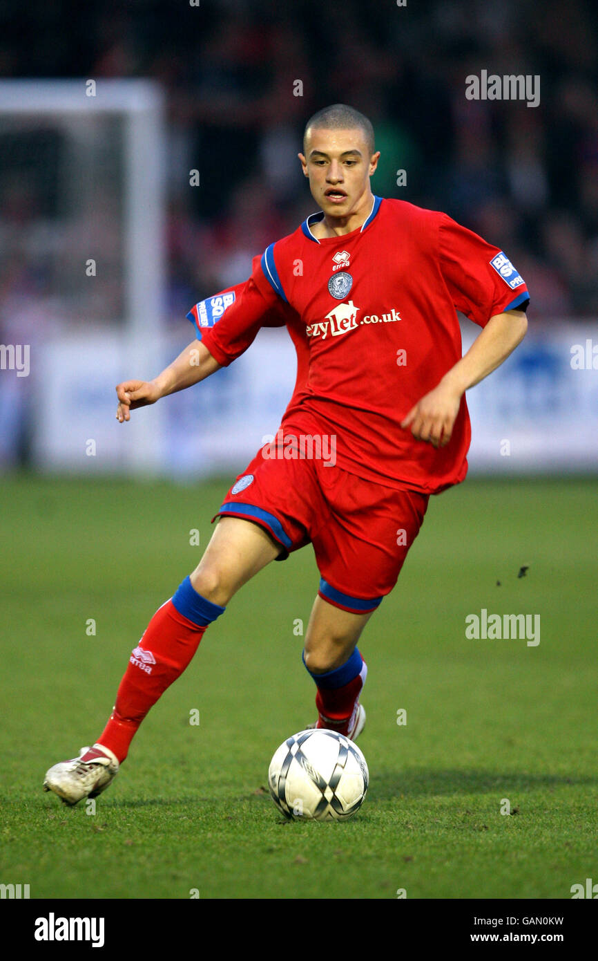 ALDERSHOT, UK. MARCH 22: Rhys Day Captain of Aldershot Town during Blue  Square Premier League between Aldershot Town and Altrincham at the  Recreation Stock Photo - Alamy