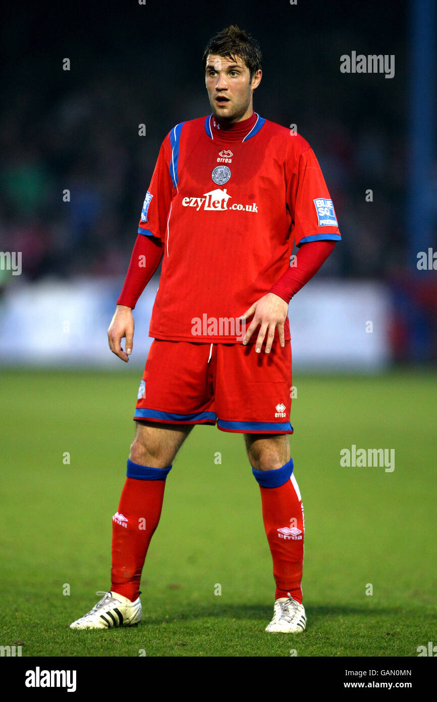 ALDERSHOT, UK. MARCH 22: Rhys Day Captain of Aldershot Town during Blue  Square Premier League between Aldershot Town and Altrincham at the  Recreation Stock Photo - Alamy