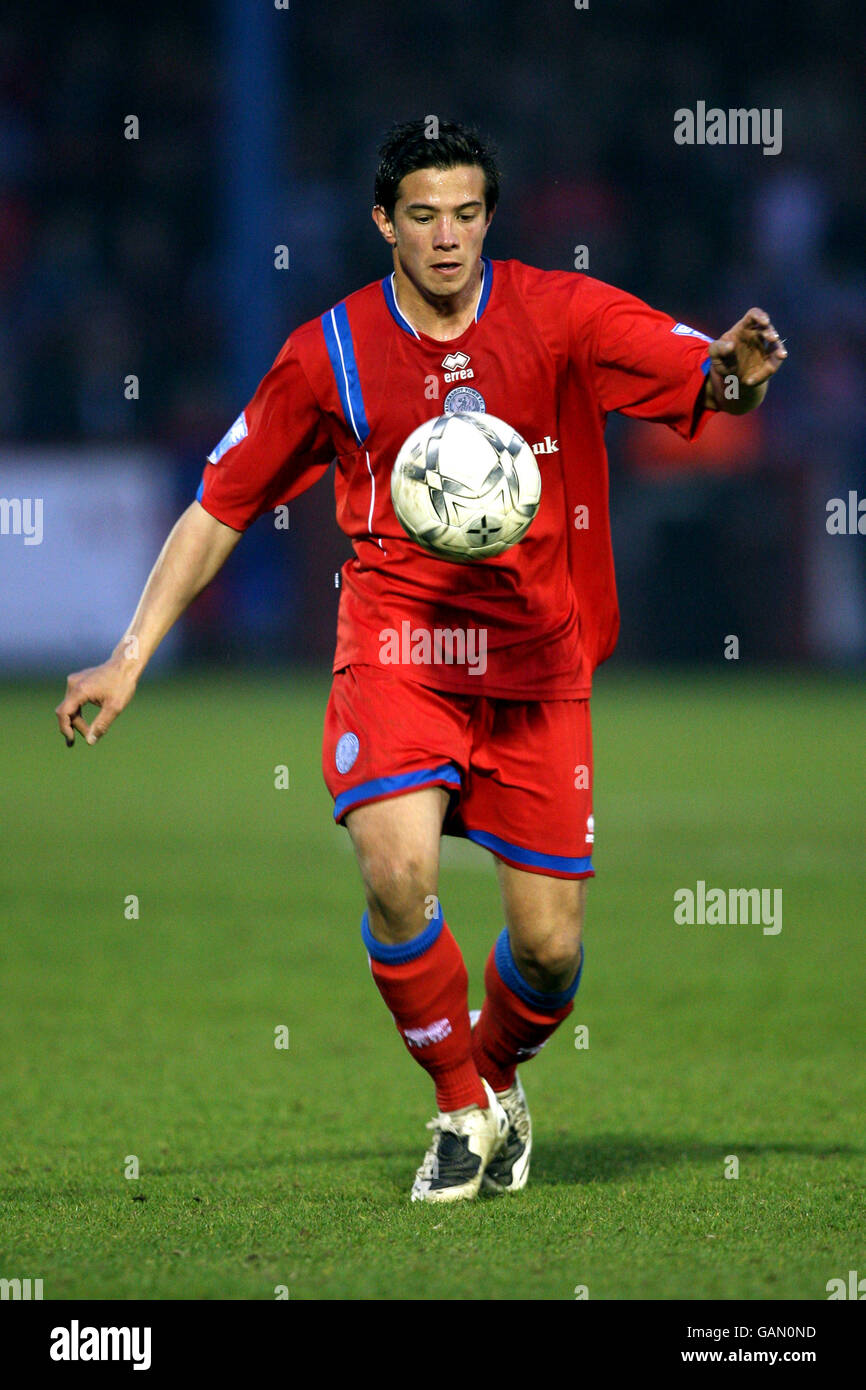 ALDERSHOT, UK. MARCH 22: Rhys Day Captain of Aldershot Town during Blue  Square Premier League between Aldershot Town and Altrincham at the  Recreation Stock Photo - Alamy