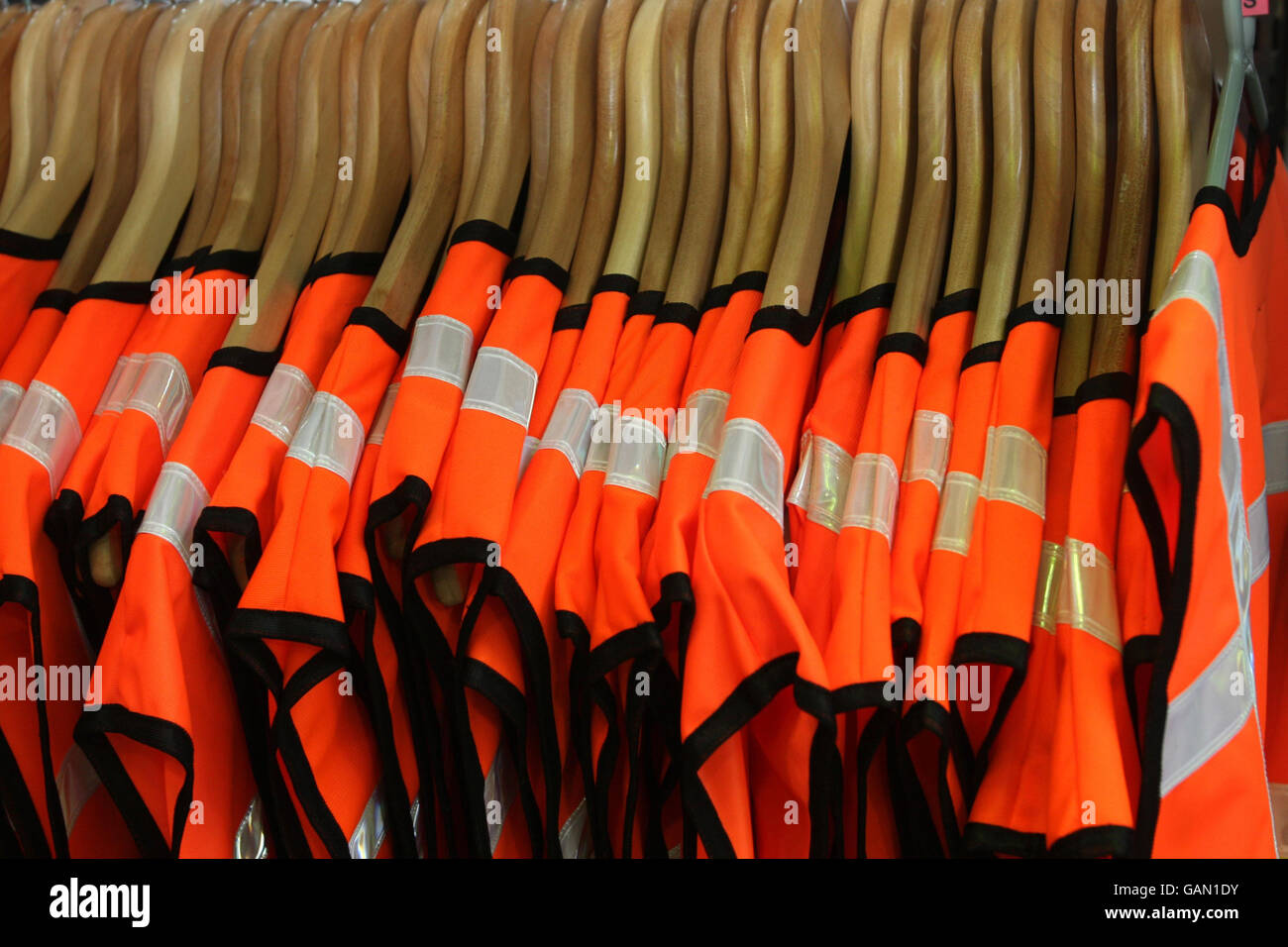 Clothing on sale in London cycle shop Cycle Surgery Stock Photo Alamy
