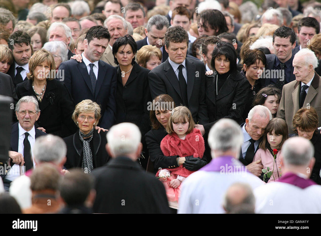 Wexford family funeral Stock Photo Alamy
