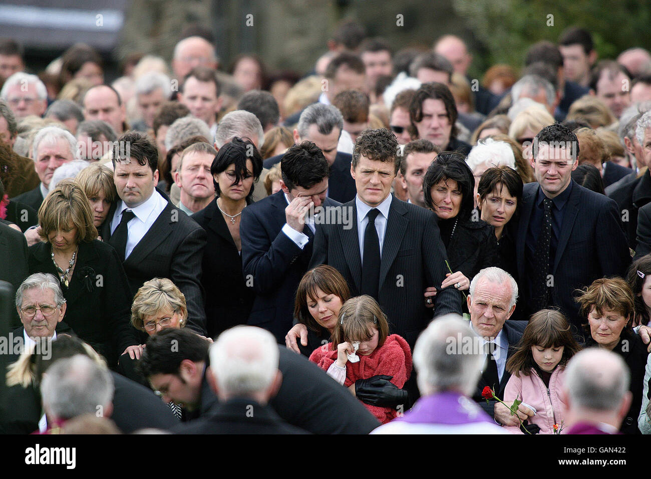 Wexford family funeral Stock Photo Alamy