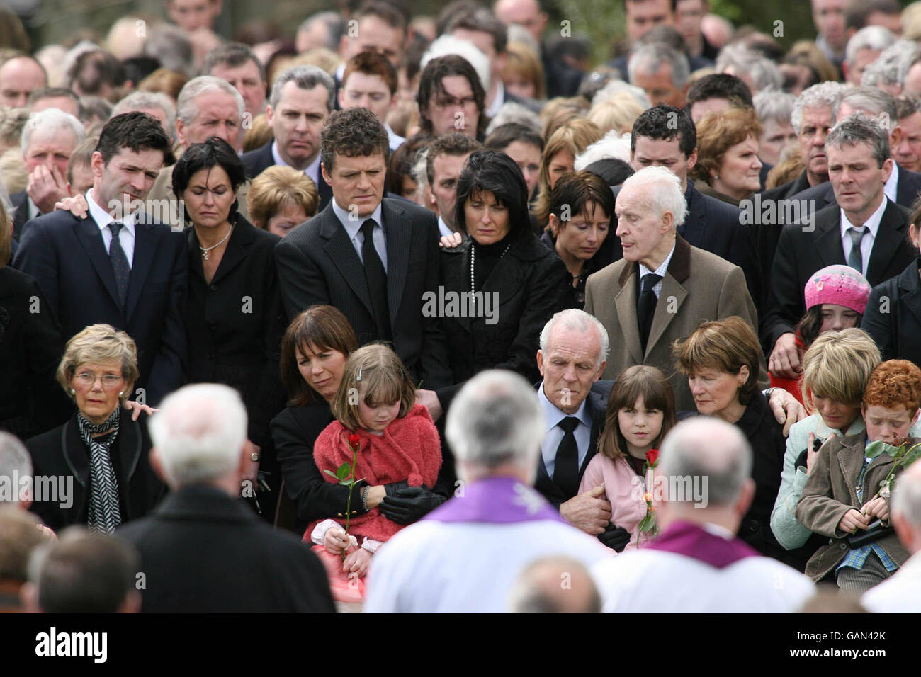 Wexford family funeral Stock Photo Alamy