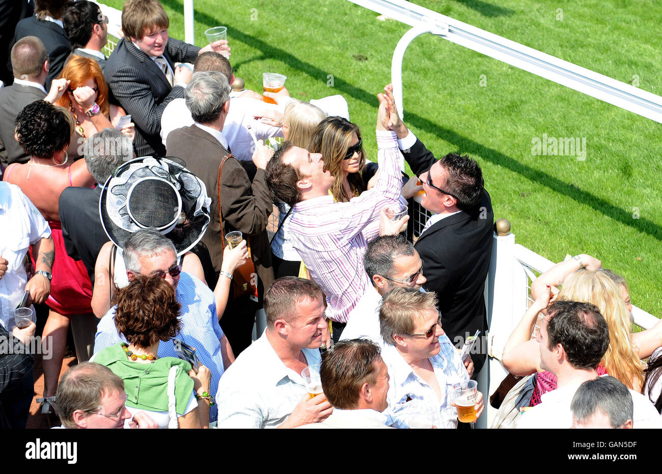The crowd during the totesport.com Chester Cup Day meeting at Chester ...