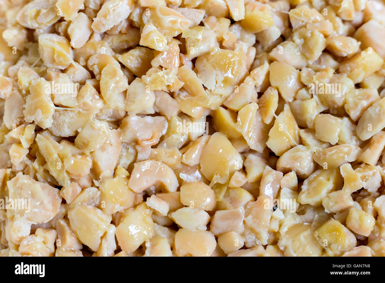 Close up of fermented soybeans known as Natto in Japan Stock Photo Alamy