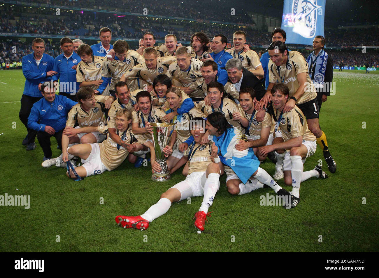 Soccer - UEFA Cup - Final - FC Zenit Saint Petersburg v Rangers - City