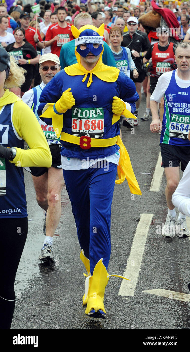 T-shirt Flora London Marathon 2003 – Taille XL – Souvenir De Course