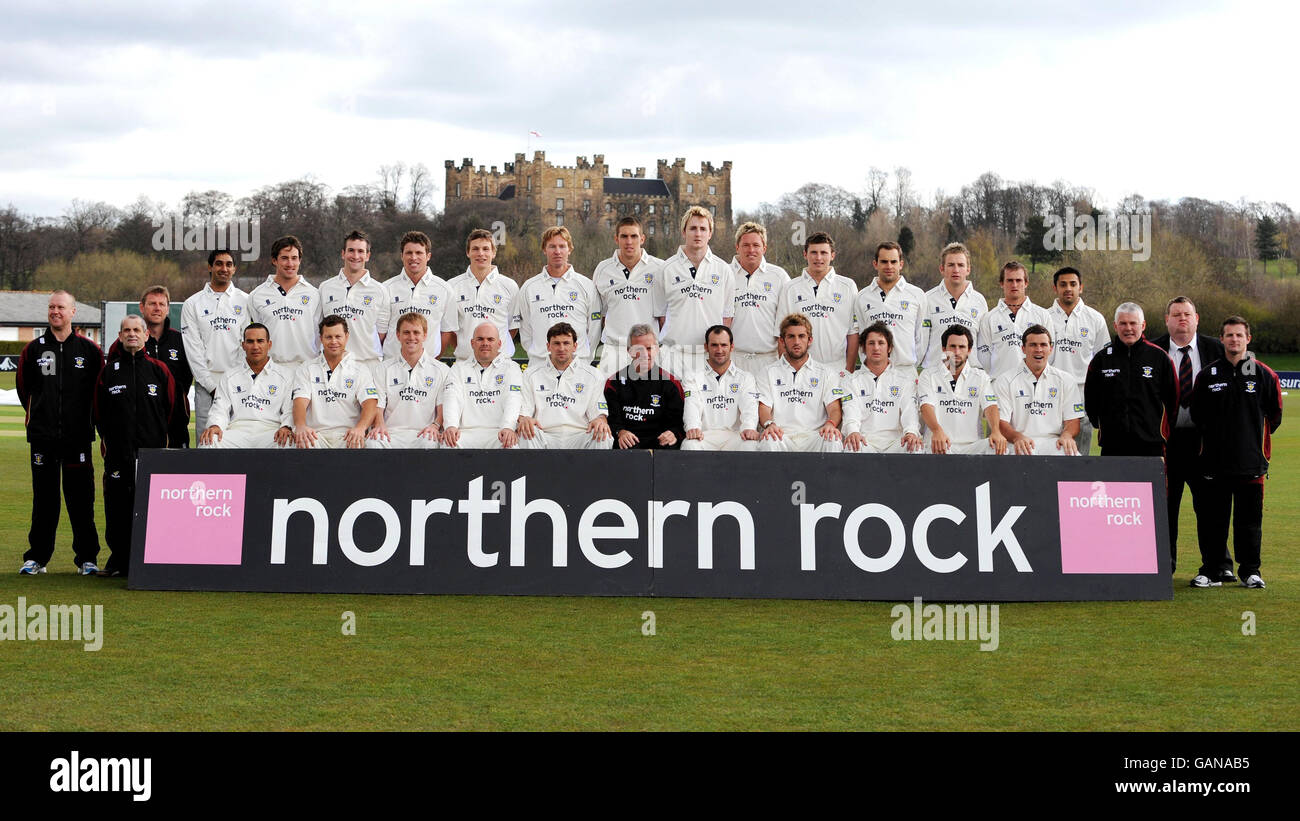 Cricket Durham Press Day ChesterleStreet Stock Photo 109877913