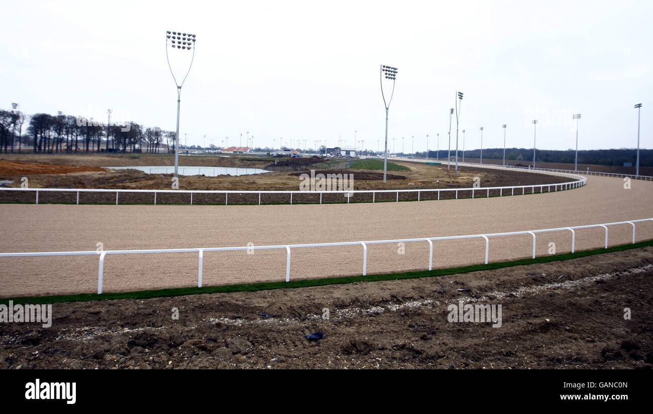 A general view great leighs racecourse hires stock photography and