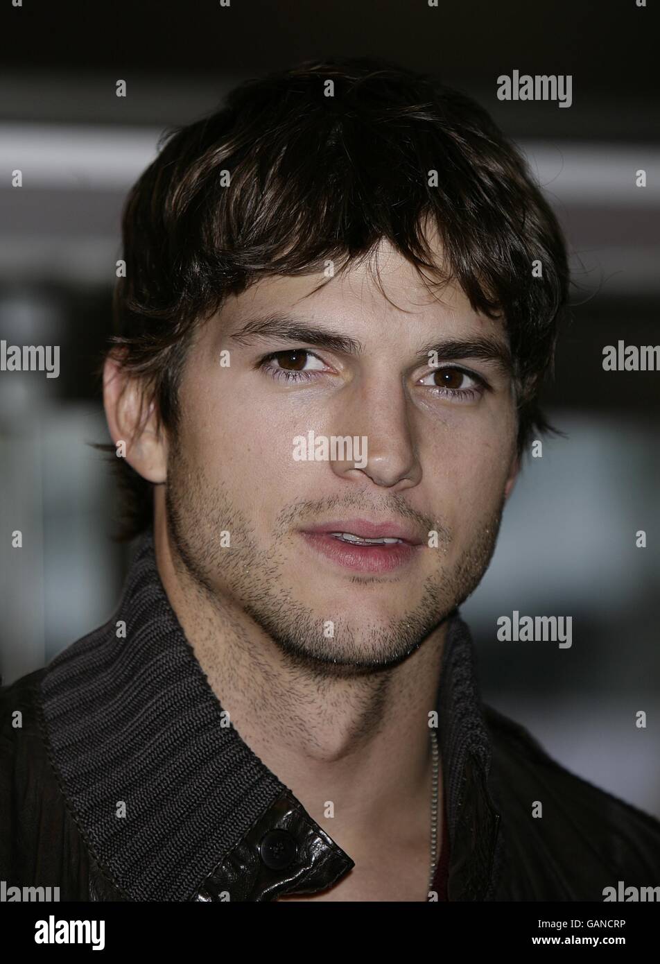 Ashton Kutcher at the UK premiere of What Happens In Vegas at the Odeon West End Cinema, Leicester Square, London. Stock Photo