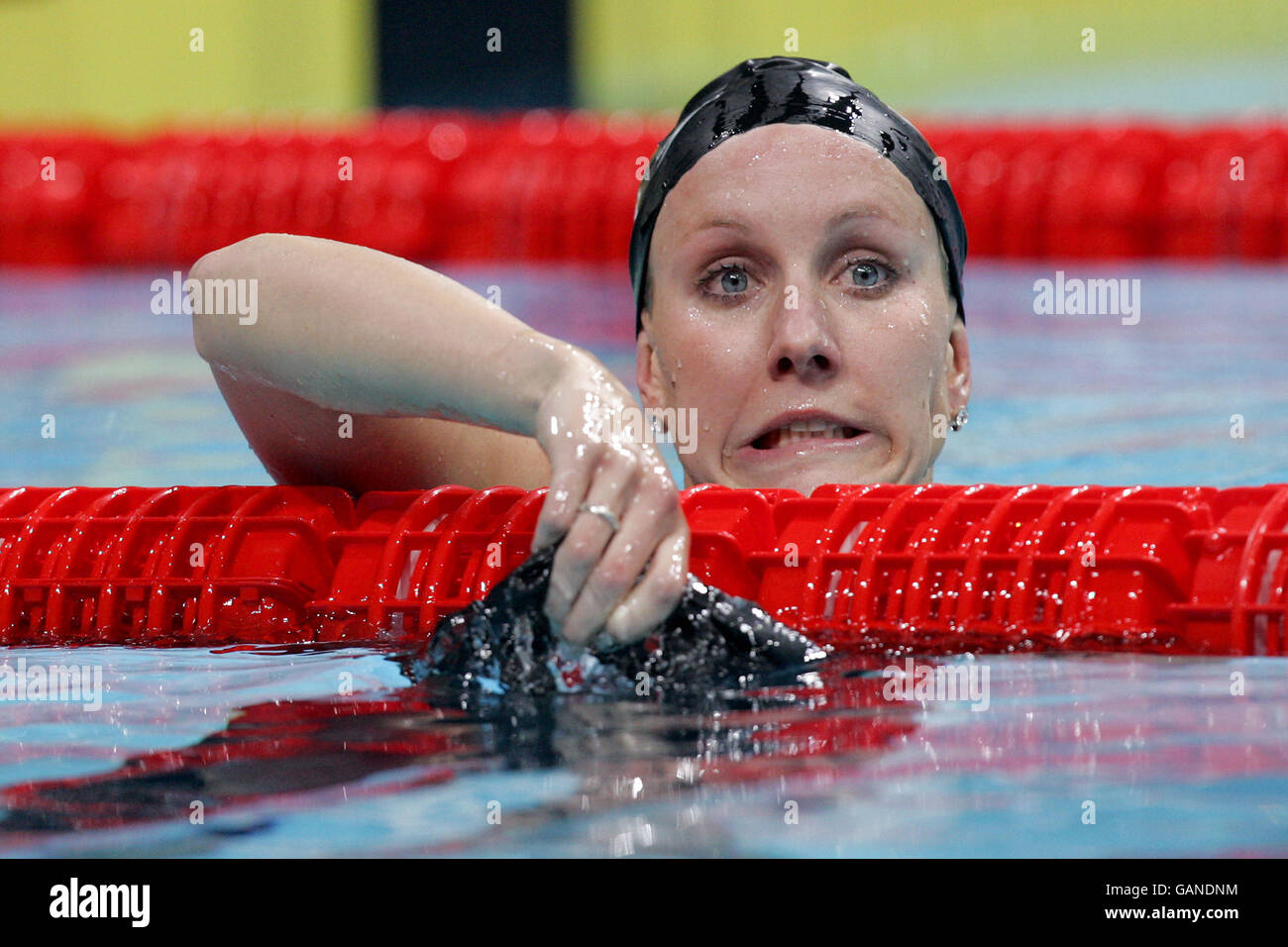 Swimming 9th FINA World Swimming Championships 2008 MEN Arena Stock