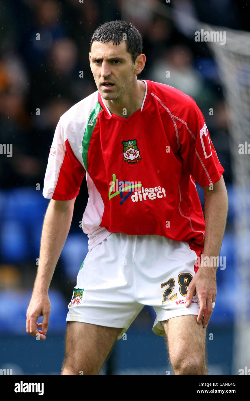 Chic Bates Soccer - Coca-Cola Football League Two - Shrewsbury Town v Wrexham ...