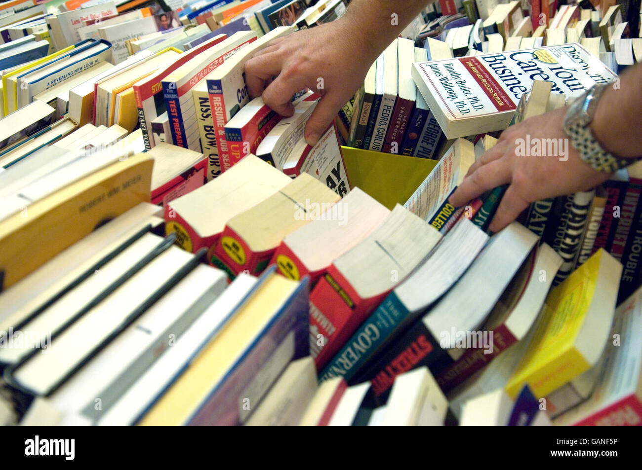 The London Book Fair Stock Photo