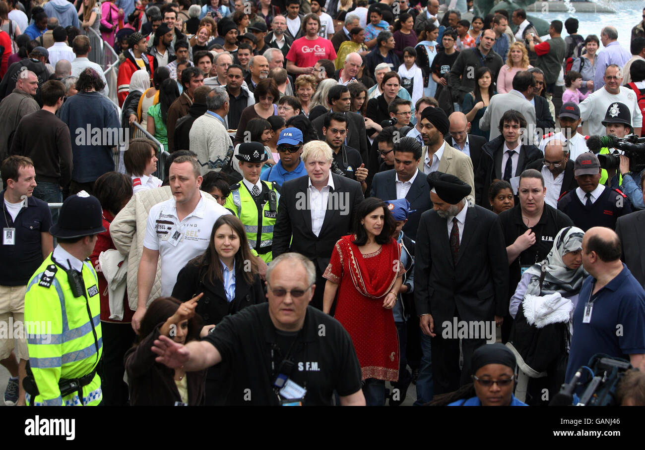 Sikh New Year Festival celebrations Stock Photo Alamy