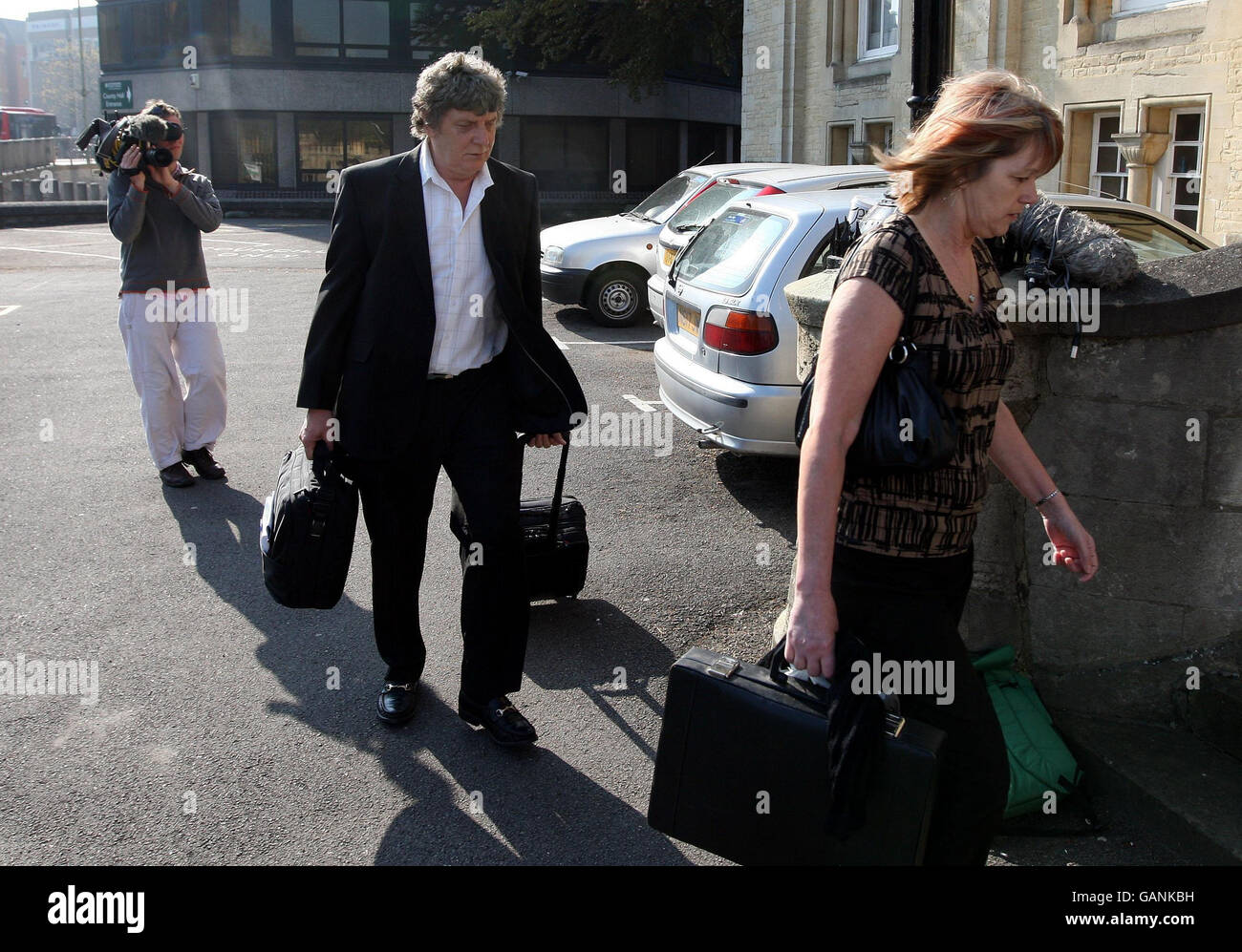 Graham Knight arrives at Oxford Coroners court were an inquest will ...