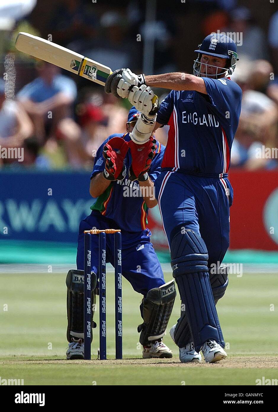 Cricket World Cup 2003 England v Namibia Stock Photo Alamy