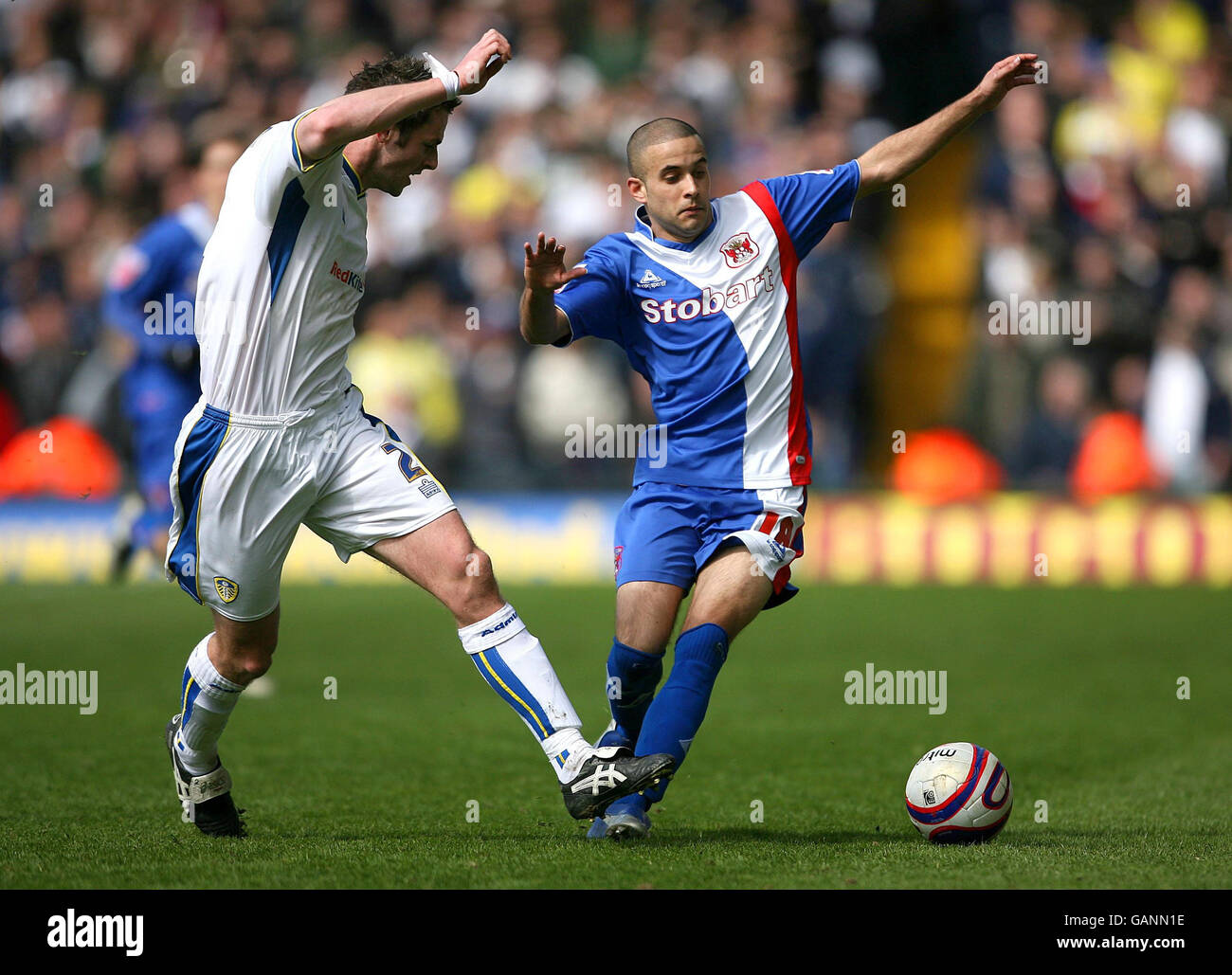 Soccer - Coca-Cola Football League One - Leeds United v Carlisle United - Elland Roads Stock Photo