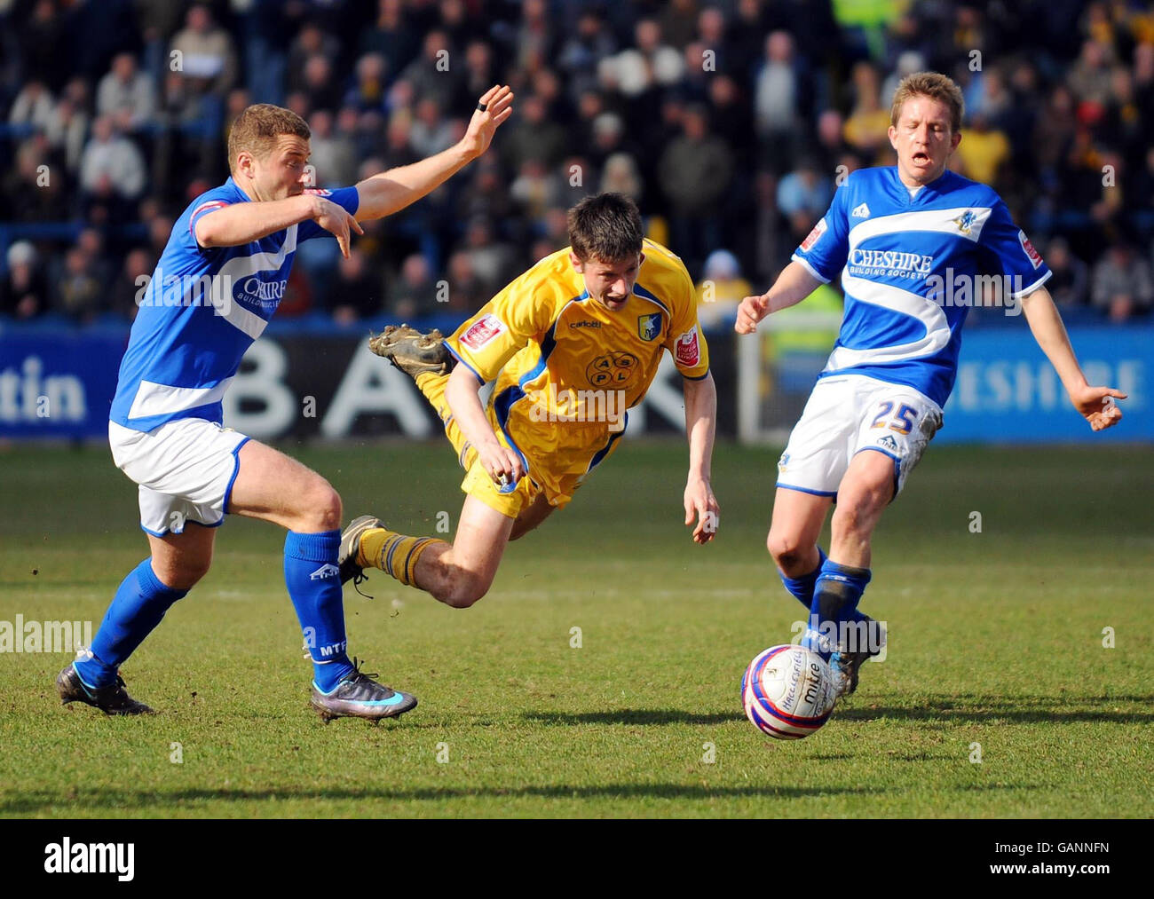 Soccer - Coca-Cola Football League Two - Macclesfield Town v Mansfield Town Stock Photo